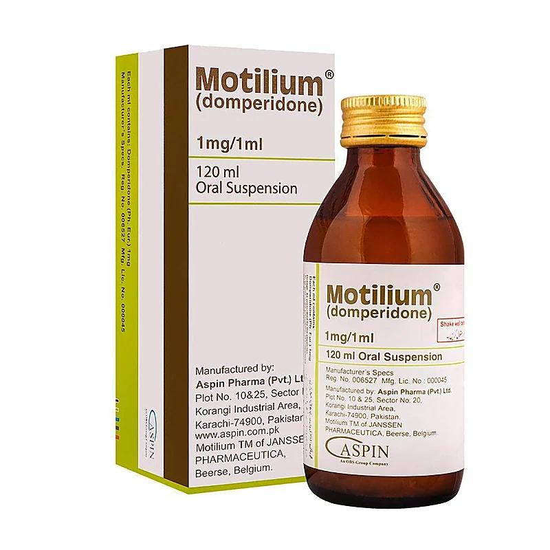 Motilium (1Mg/Ml) 120Ml Oral Suspension