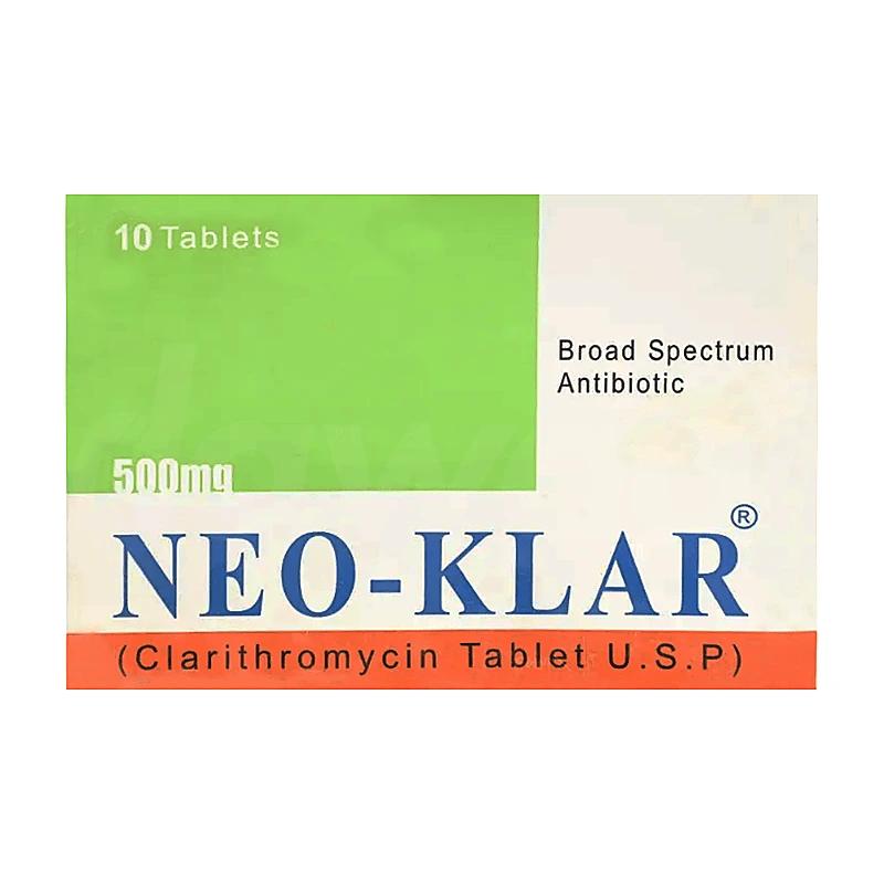 Neo-Klar (500Mg) 10 Tablets