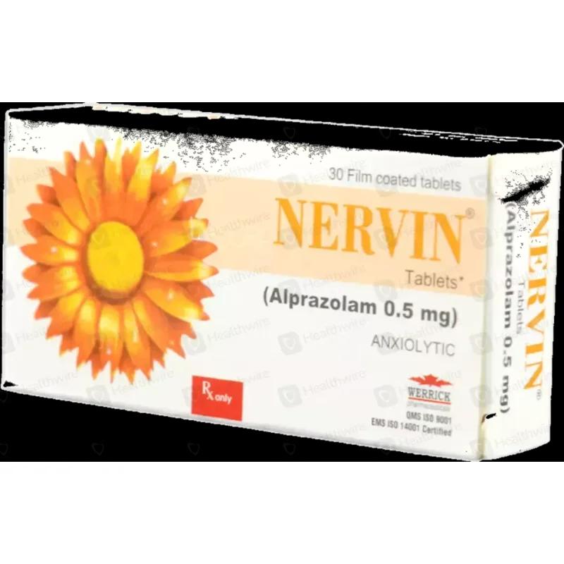 Nervin (0.5Mg) 30 Film Coated Tablets