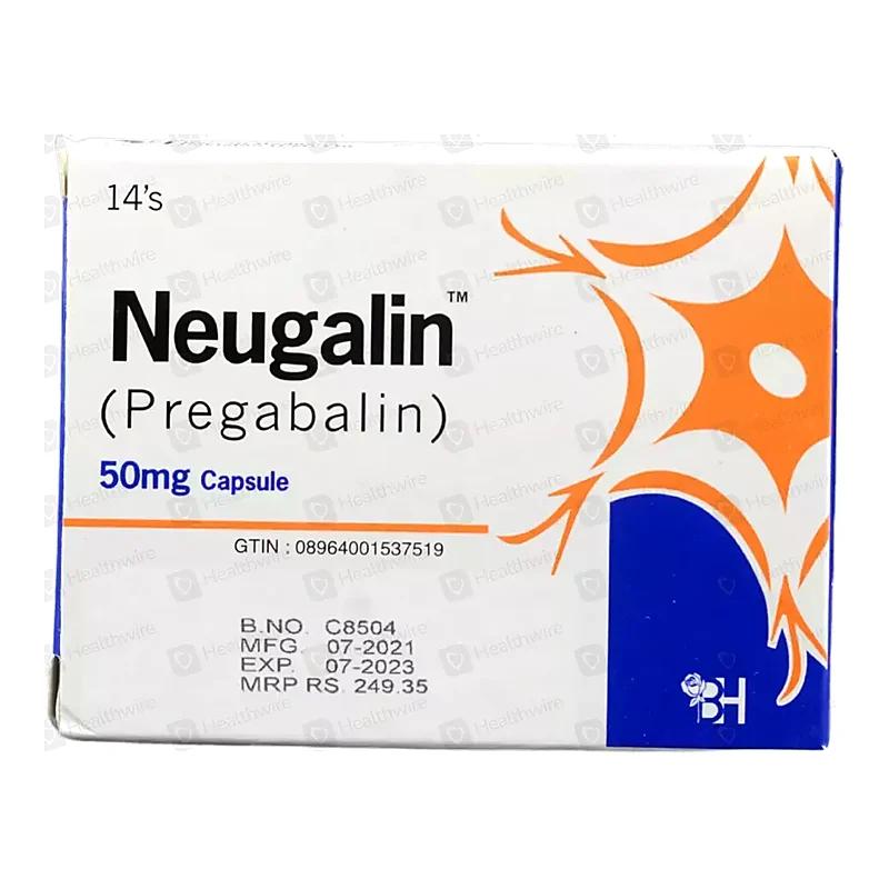 Neugalin (50Mg) 14 Capsules