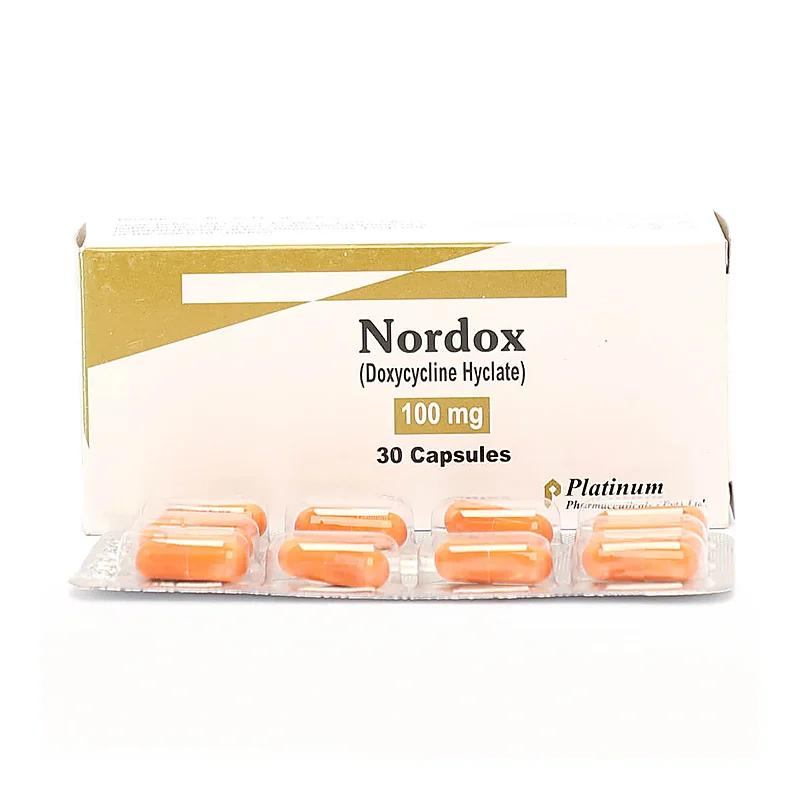 Nordox (100Mg) 30 Capsules