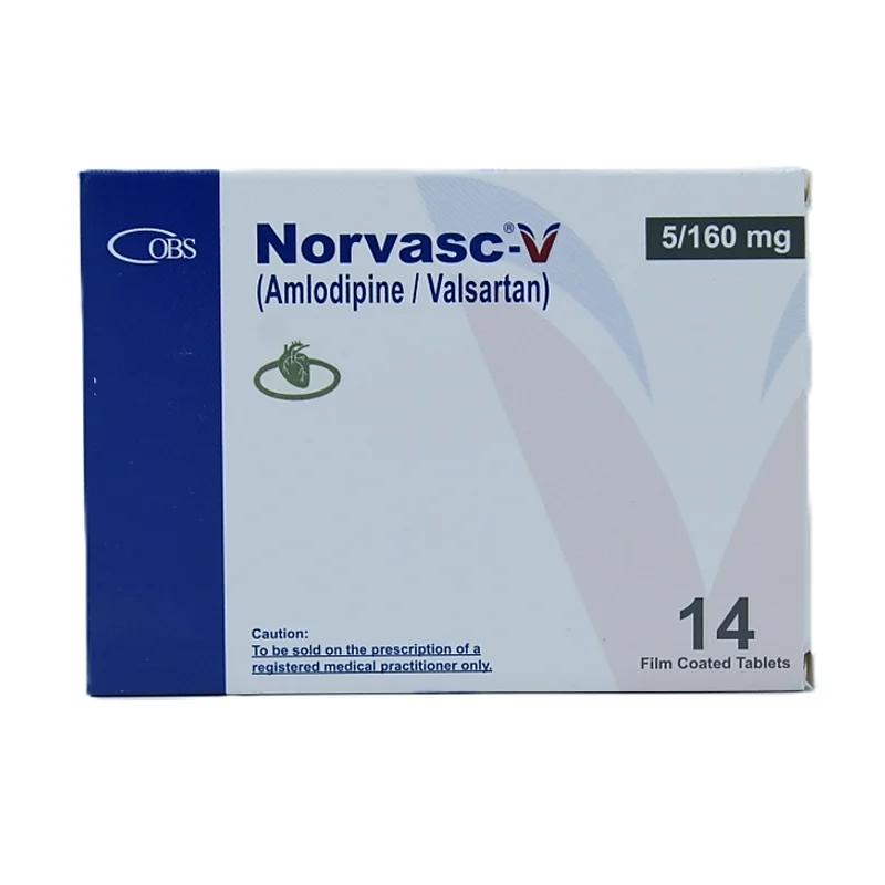 Norvasc V (5Mg/160Mg) 14 Tablets