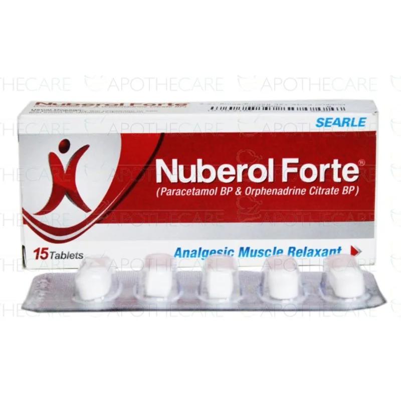 Nuberol Forte (50/650Mg) 15 Tablets