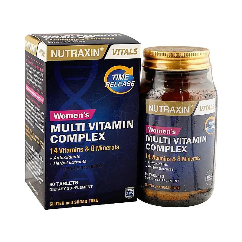 Nutraxin Women'S Multivitamin Complex 60 Tablets