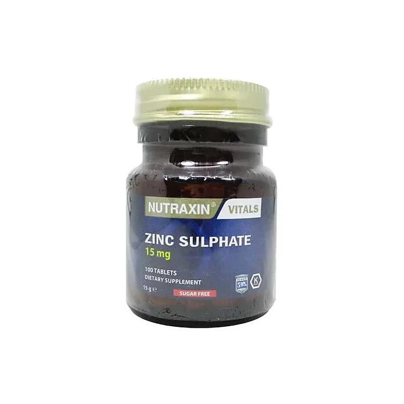 Nutraxin Zinc (15Mg) 100 Tablets