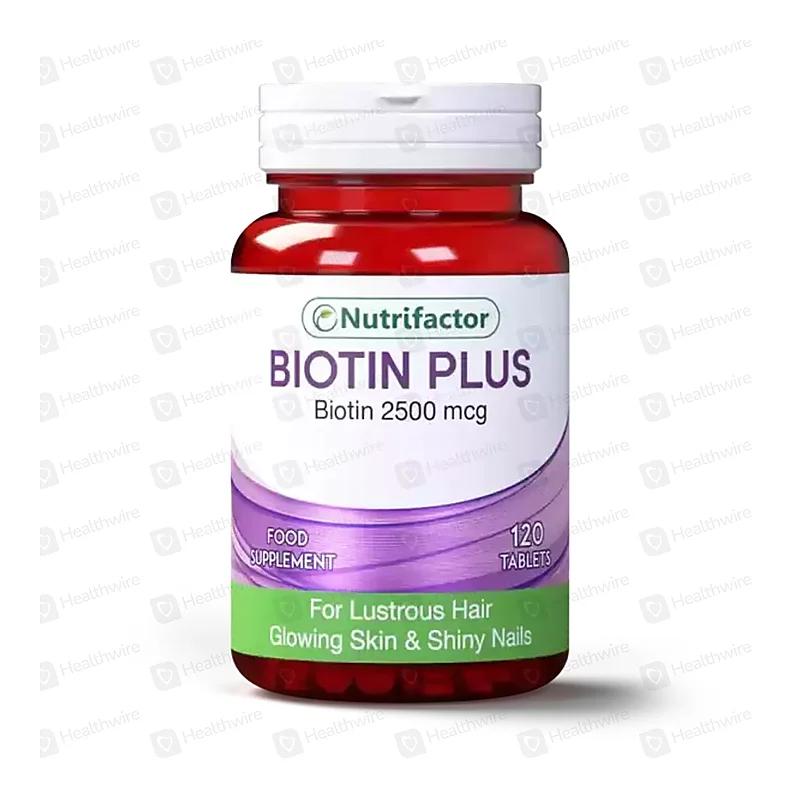 Nutrifactor Biotin Plus (2500Mcg) 30 Tablets