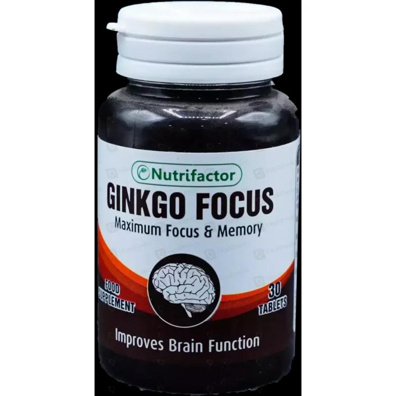 Nutrifactor Ginkgo Focus (120/150Mg) 30 Tablets
