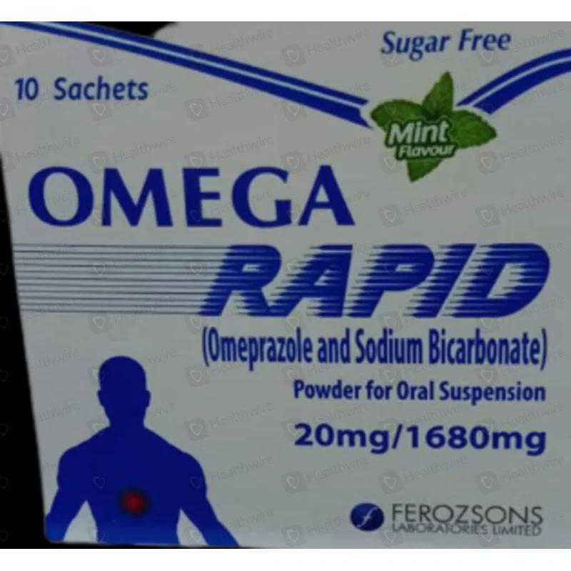 Omega Rapid (20/1680Mg) 10 Sachets
