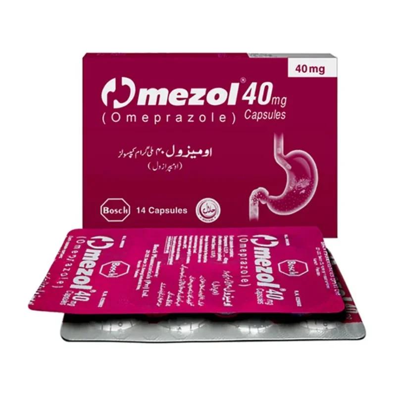 Omezol (20Mg) 14 Capsules
