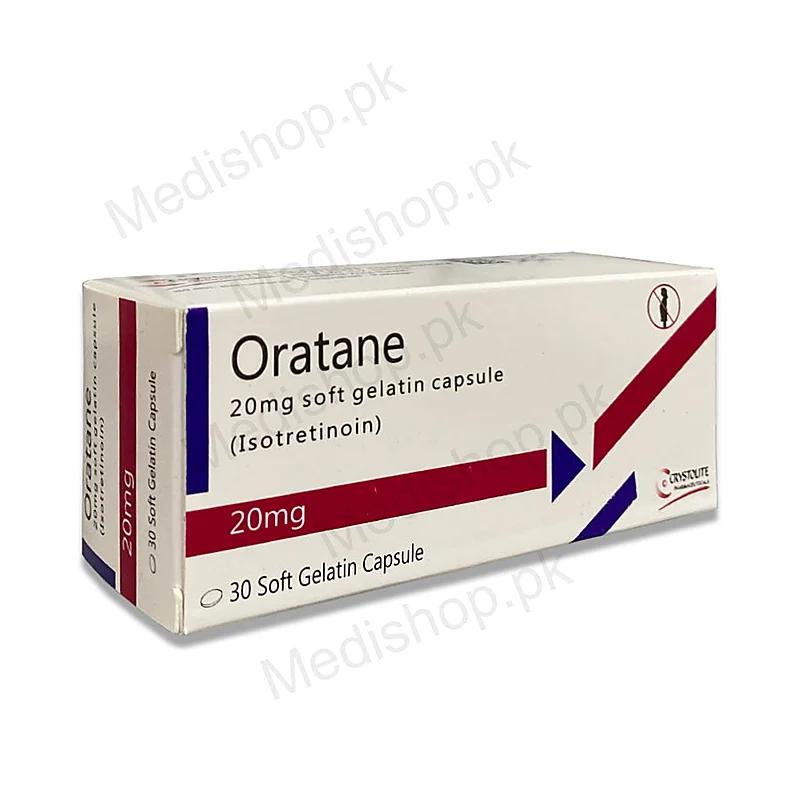 Oratane (20Mg) 30 Capsules
