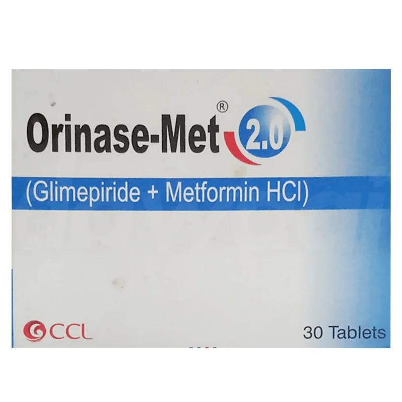 Orinase Met (2/500Mg) 30 Tablets