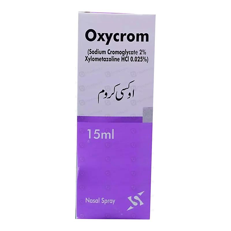 Oxycrom (2/0.025%) 15Ml Nasal Spray