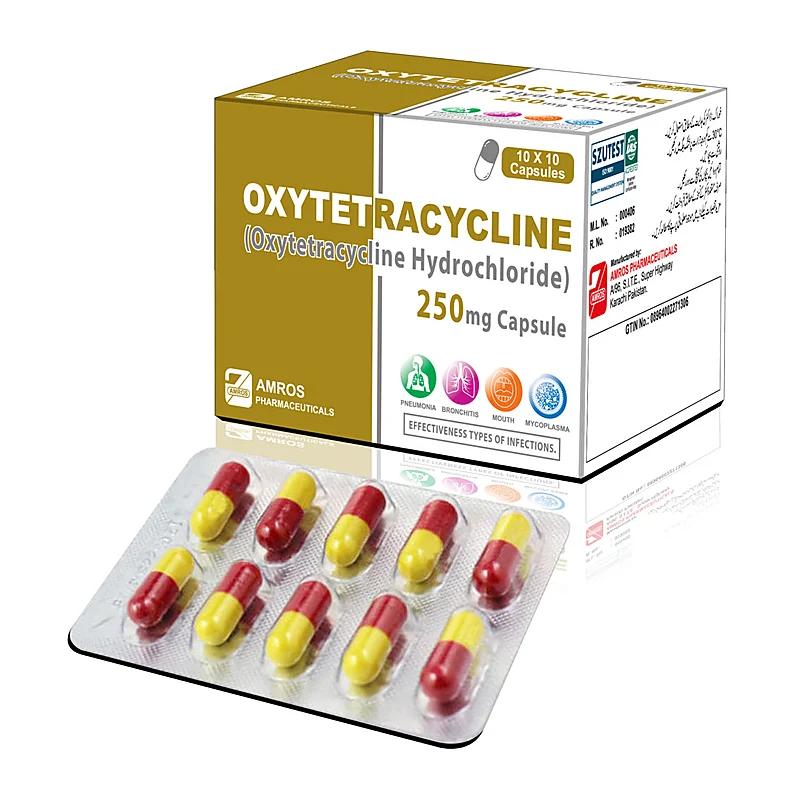 Oxytetracycline (250Mg) 100 Capsules