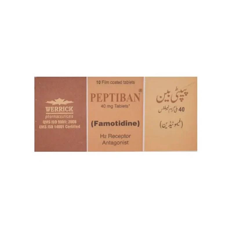 Peptiban (40Mg) 10 Tablets