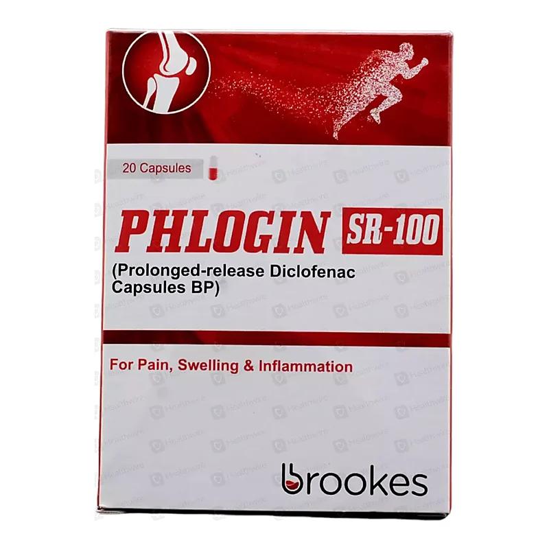Phlogin (50Mg) 20 Capsules