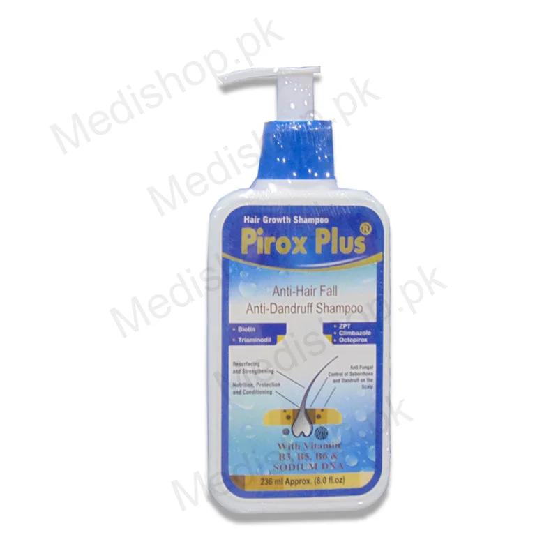 Pirox Plus Anti Dandruff & Hair Fall 236Ml Shampoo