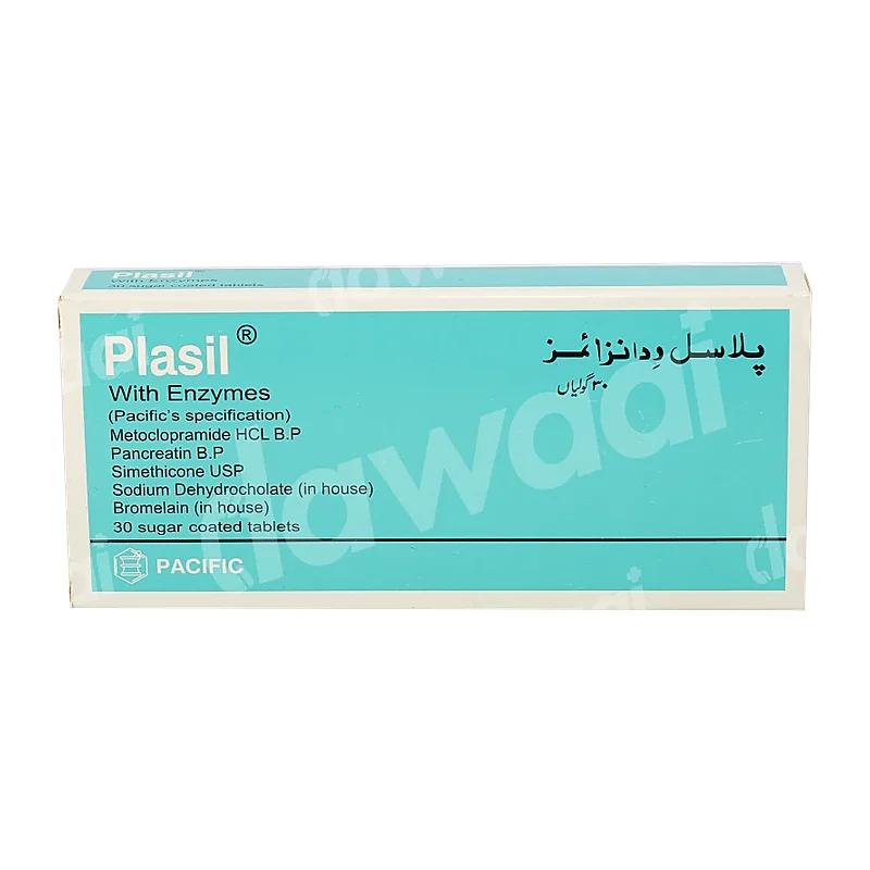 Plasil With Enzyme 30 Tablets
