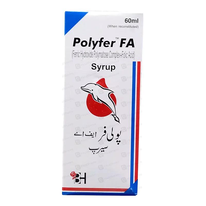 Polyfer Fa (50Mg/200Mcg) 60Ml Syrup