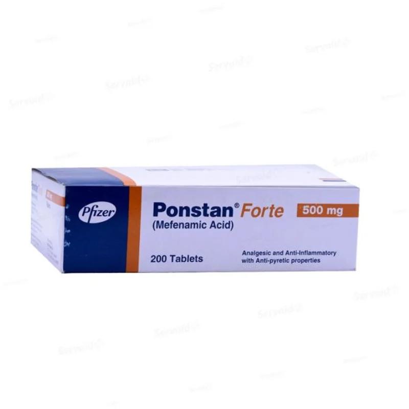 Ponstan Forte (500Mg) 200 Tablets