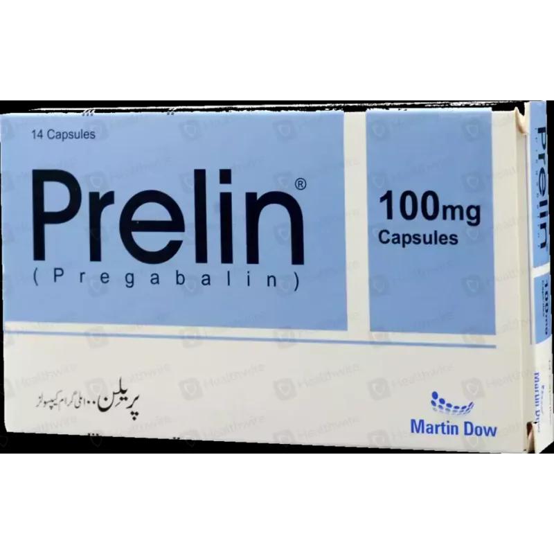 Prelin (50Mg) 14 Capsules