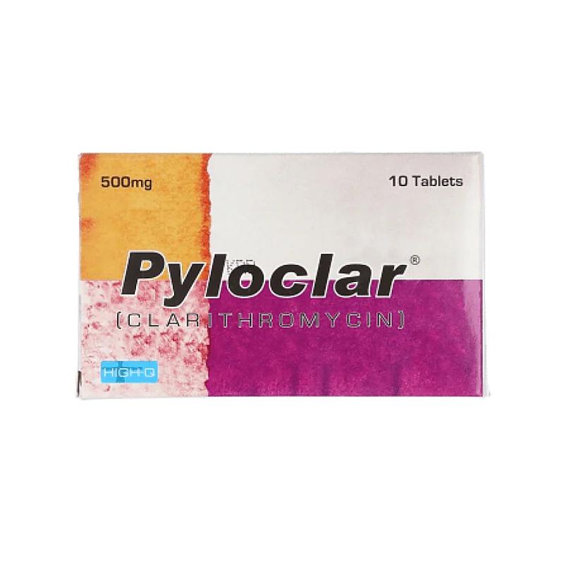 Pyloclar (500Mg) 10 Tablets