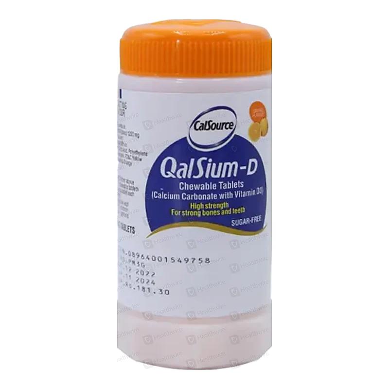 Qalsium-D Orange 40 Tablets (Loos)