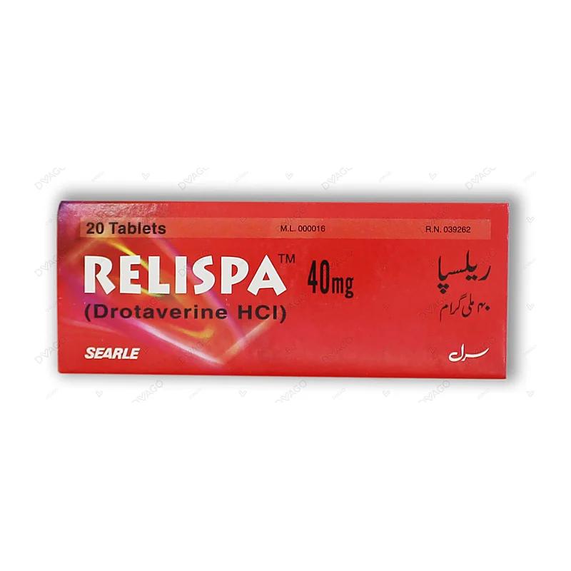 Relispa (40Mg) 20 Tablets