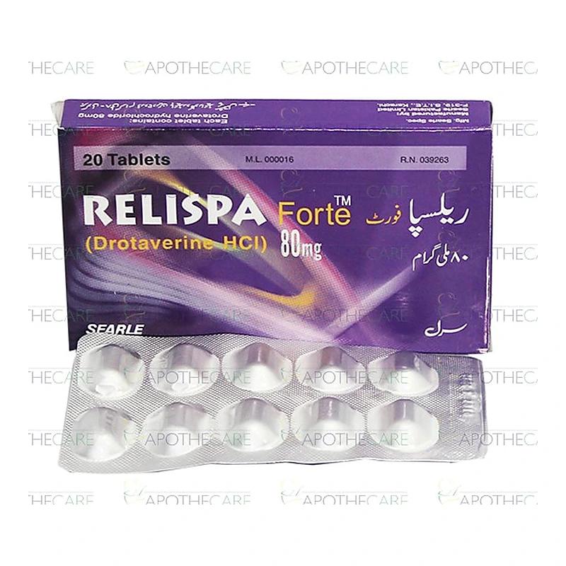 Relispa Fort (80Mg) 20 Tablets