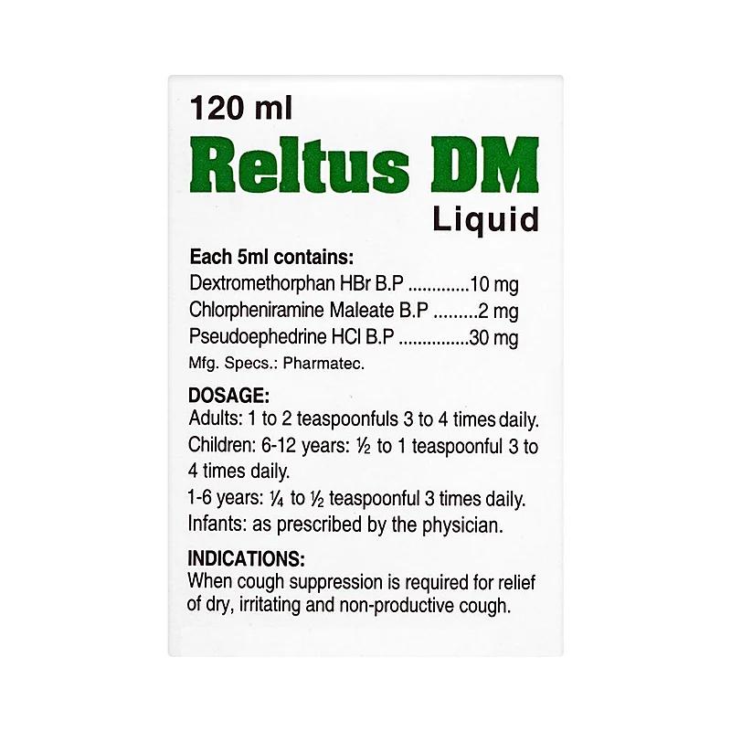 Reltus C&F (120Ml) Syrup