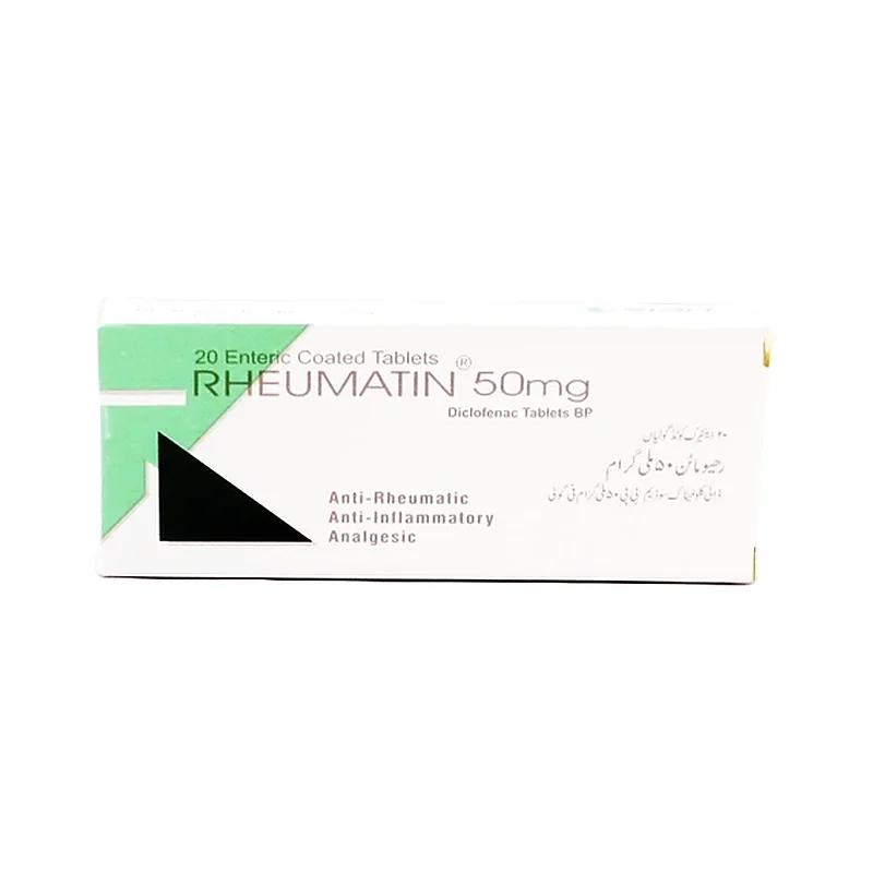 Rheumatin (50Mg) 20 Tablets