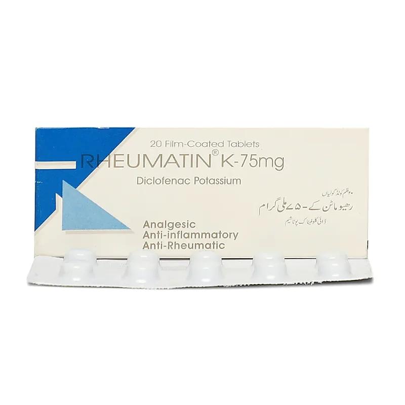 Rheumatin K (75Mg) 20 Tablets