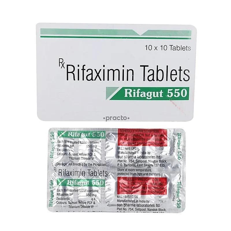 Rifagut (550Mg) 10 Tablets
