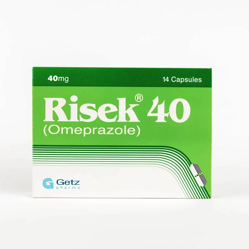 Risek (40Mg) 21 Capsules