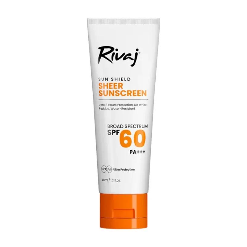 Rivaj Sunscreen Spf 60 40Ml