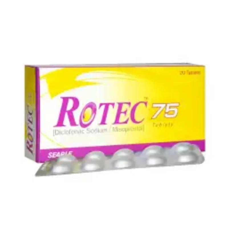 Rotec (50Mg/200Mcg) 20 Tablets