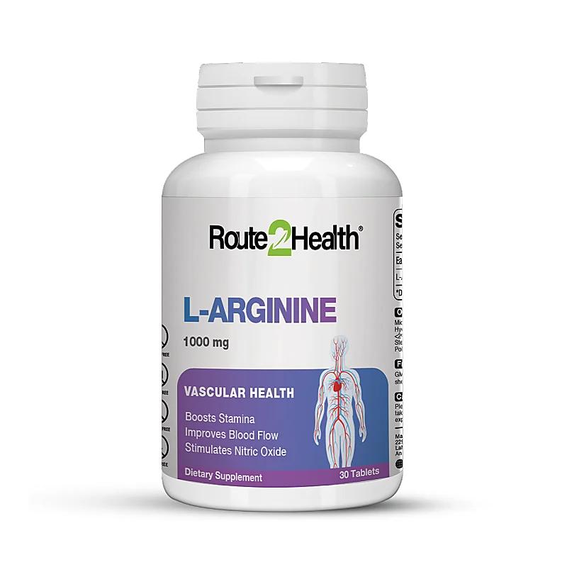 Route2Health L-Arginine (100Mg) 30 Tablets