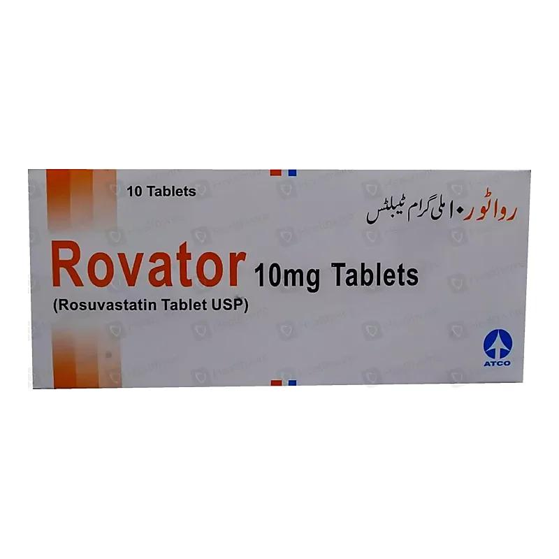 Rovator (10Mg) 10 Tablets