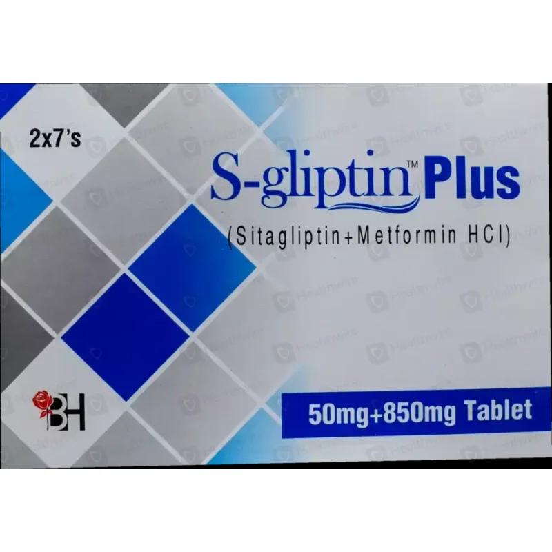 S-Gliptin Plus (50/1000Mg) 14 Tablets