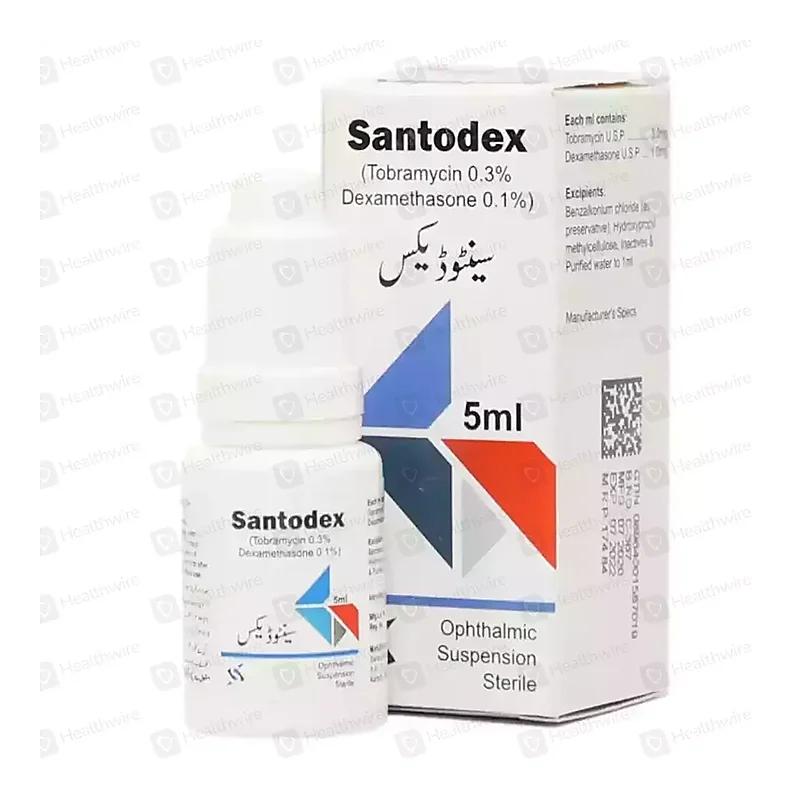 Santodex (0.3/0.1%) 5Ml Eye Drops