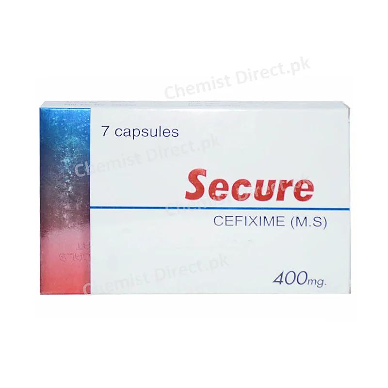 Secure (400Mg) 7 Capsules