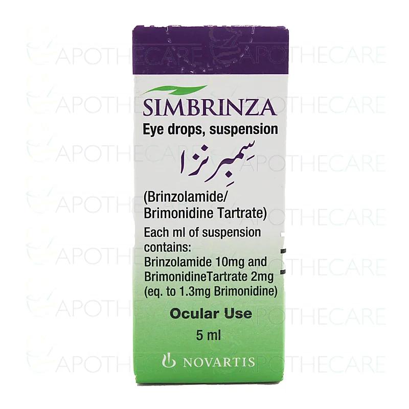 Simbrinza (1/0.2%) 5Ml Eye Drops