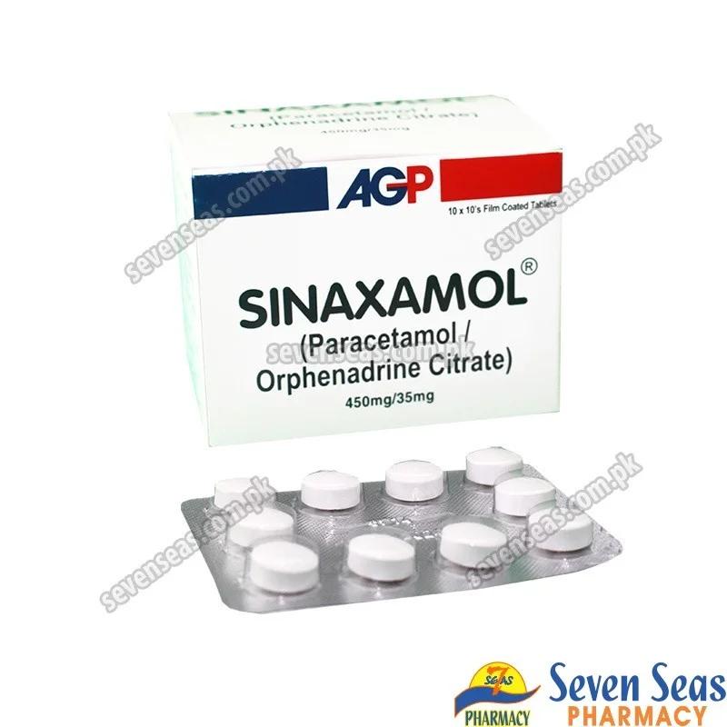 Sinaxamol (35/450Mg) 100 Tablets