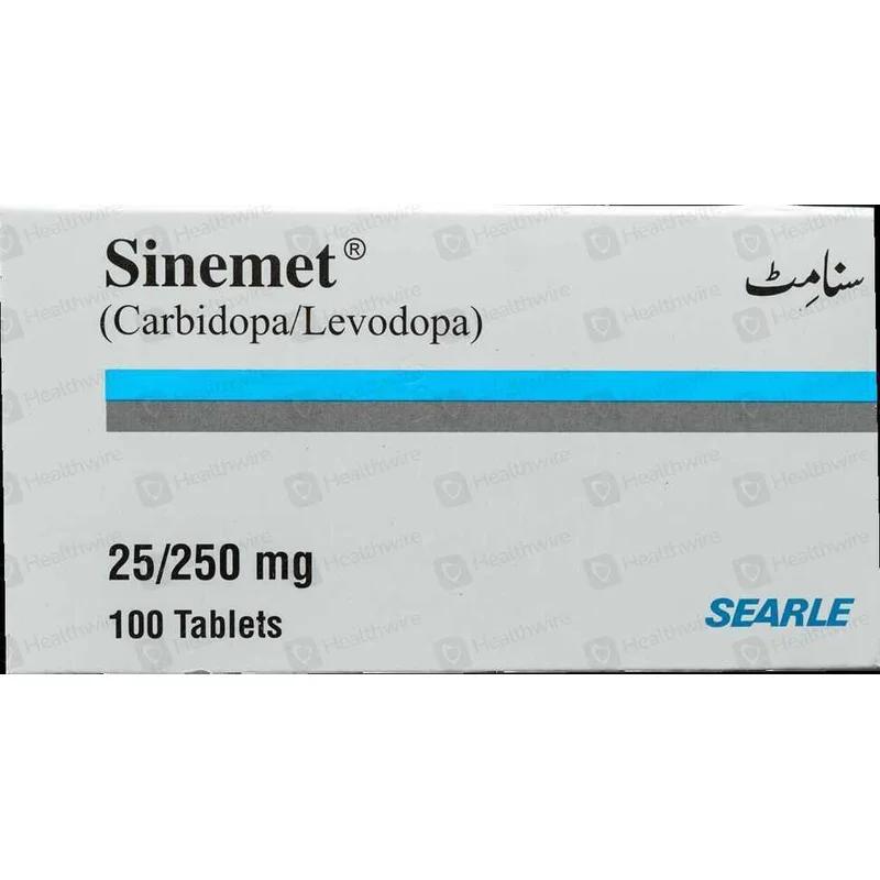 Sinemet (25/250Mg) 100 Tablets