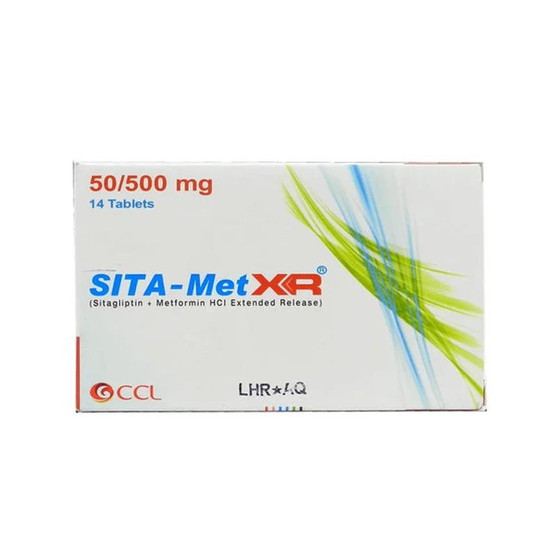 Sita-Met Xr (50/500Mg) 14 Tablets