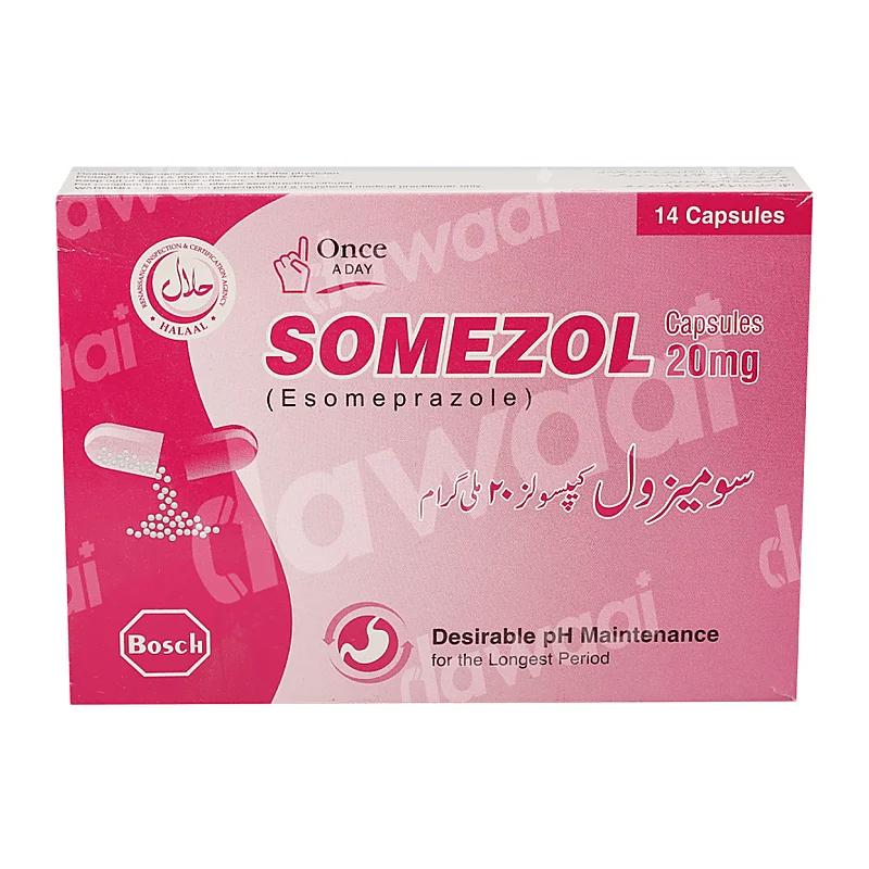 Somezol (20Mg) 14 Capsules