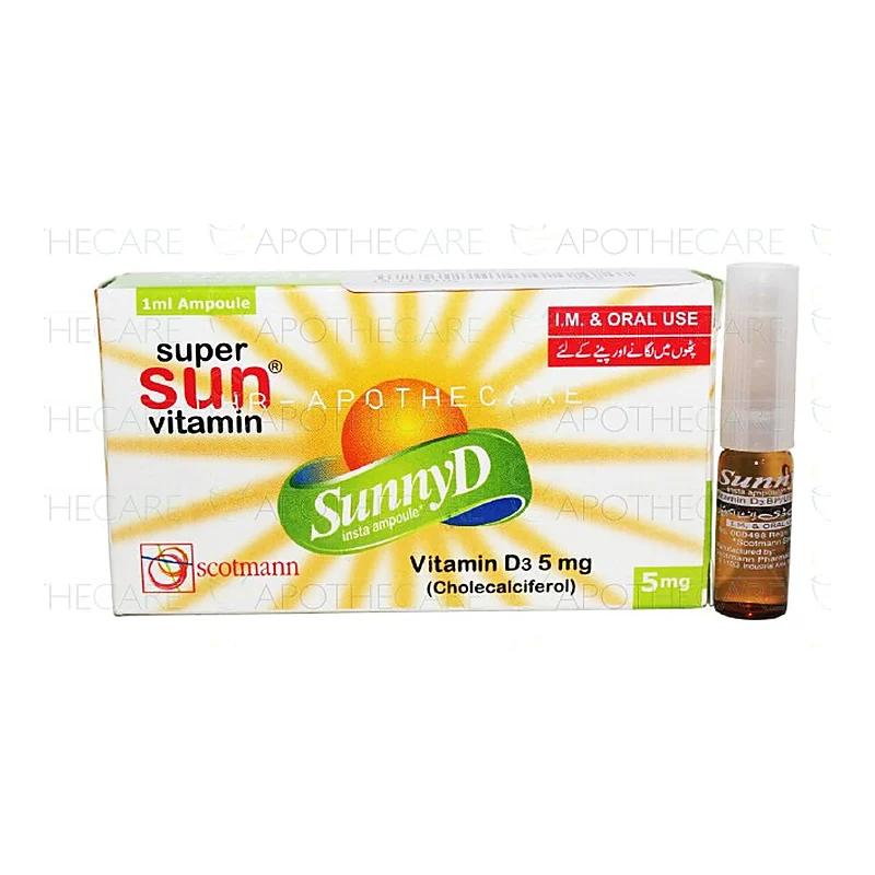 Sunny D (5000Iu) 30 Capsules