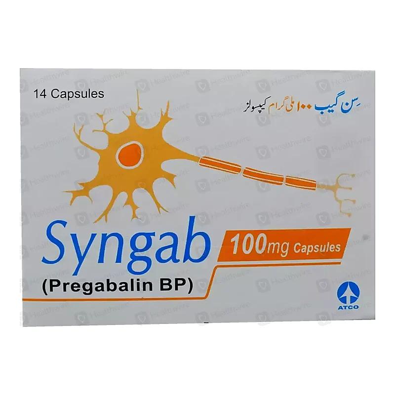 Syngab (50Mg) 14 Capsules