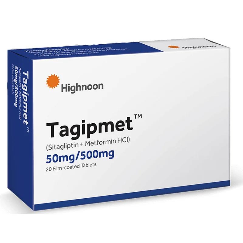 Tagipmet (50/500Mg) 20 Tablets