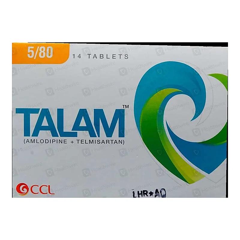 Talam (5/80Mg) 14 Tablets