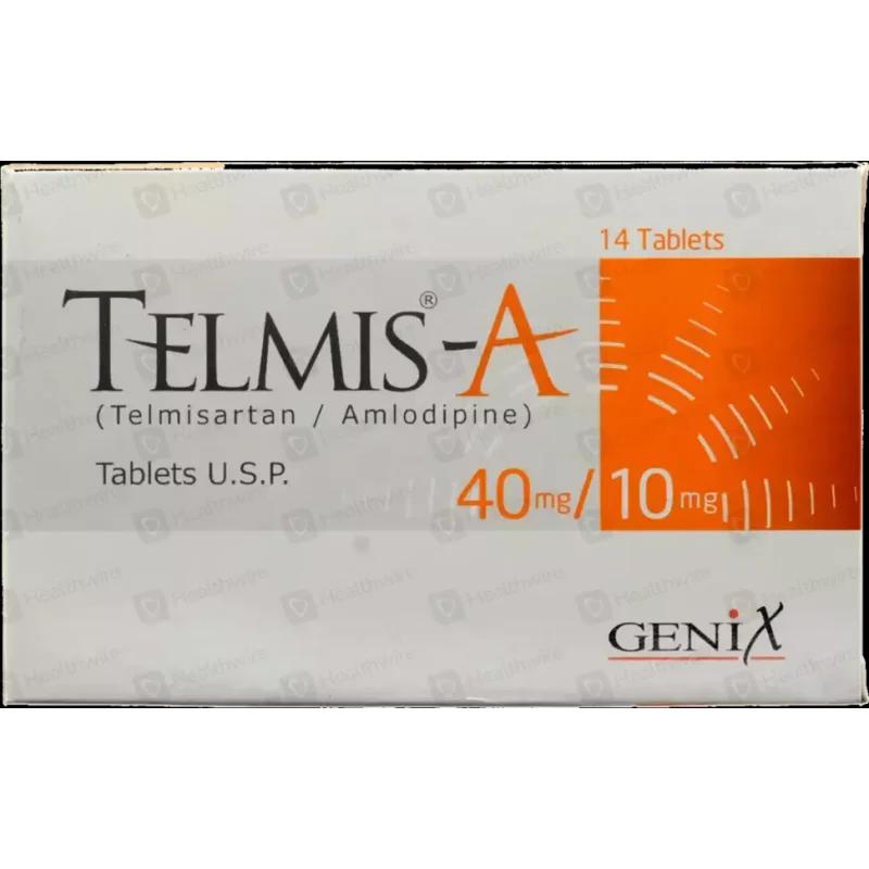 Telmis A (40/10Mg) 14 Tablets